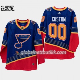 St. Louis Blues Hockeydrakt Custom Adidas 90s Heritage Authentic - Barn